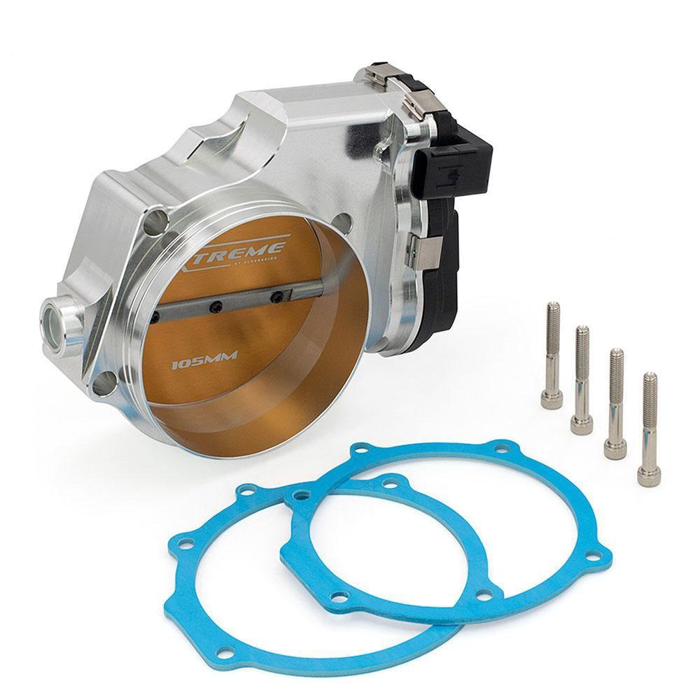 BLOX Racing XTREME 105 mm DBW Throttle Body Black - 2015+ Dodge Hellcat & Jeep Trackhawk