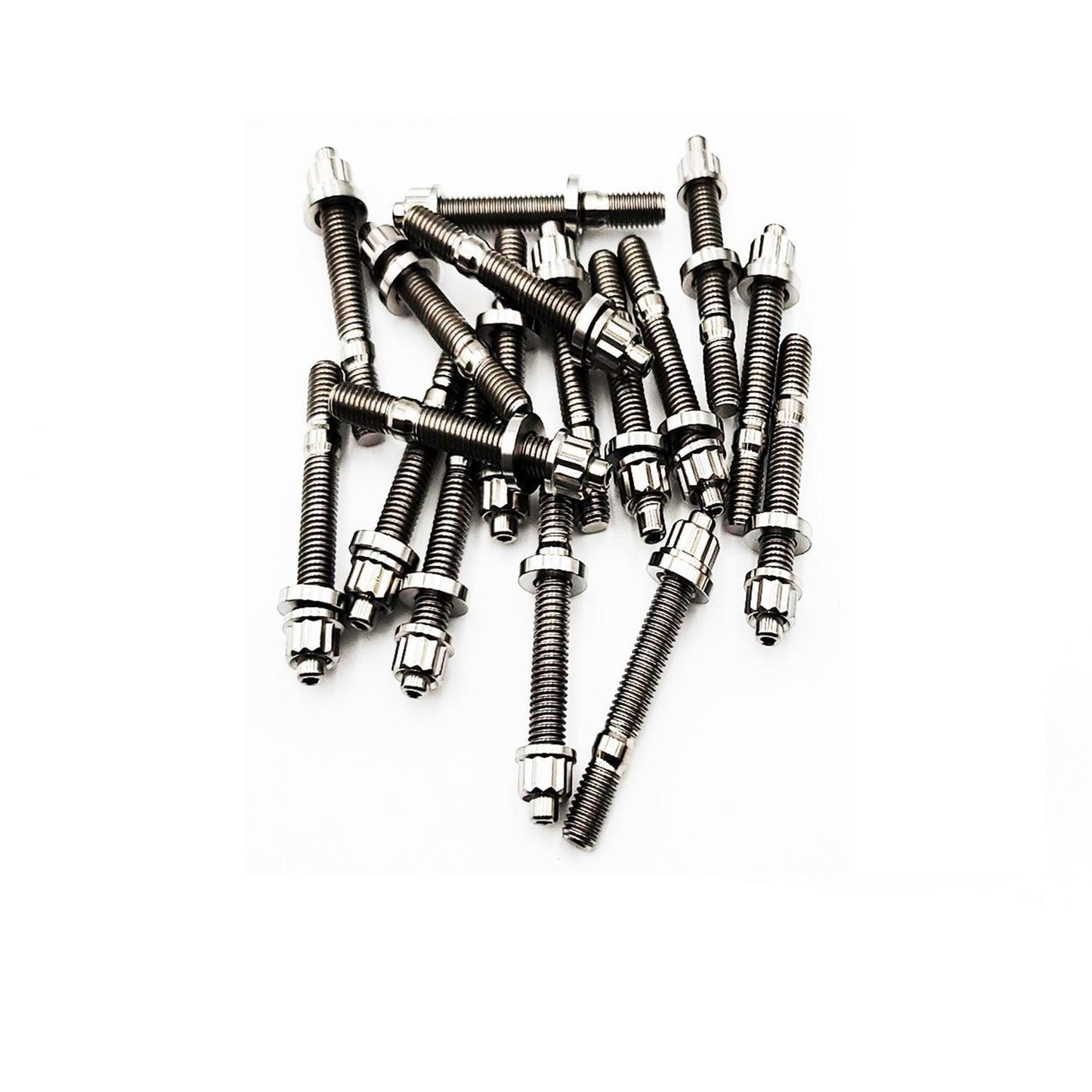BLOX Racing XTREME Titanium Intake/Exhaust Manifold Studs - Raw and Burnt