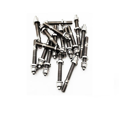 BLOX Racing XTREME Titanium Intake/Exhaust Manifold Studs - Raw and Burnt