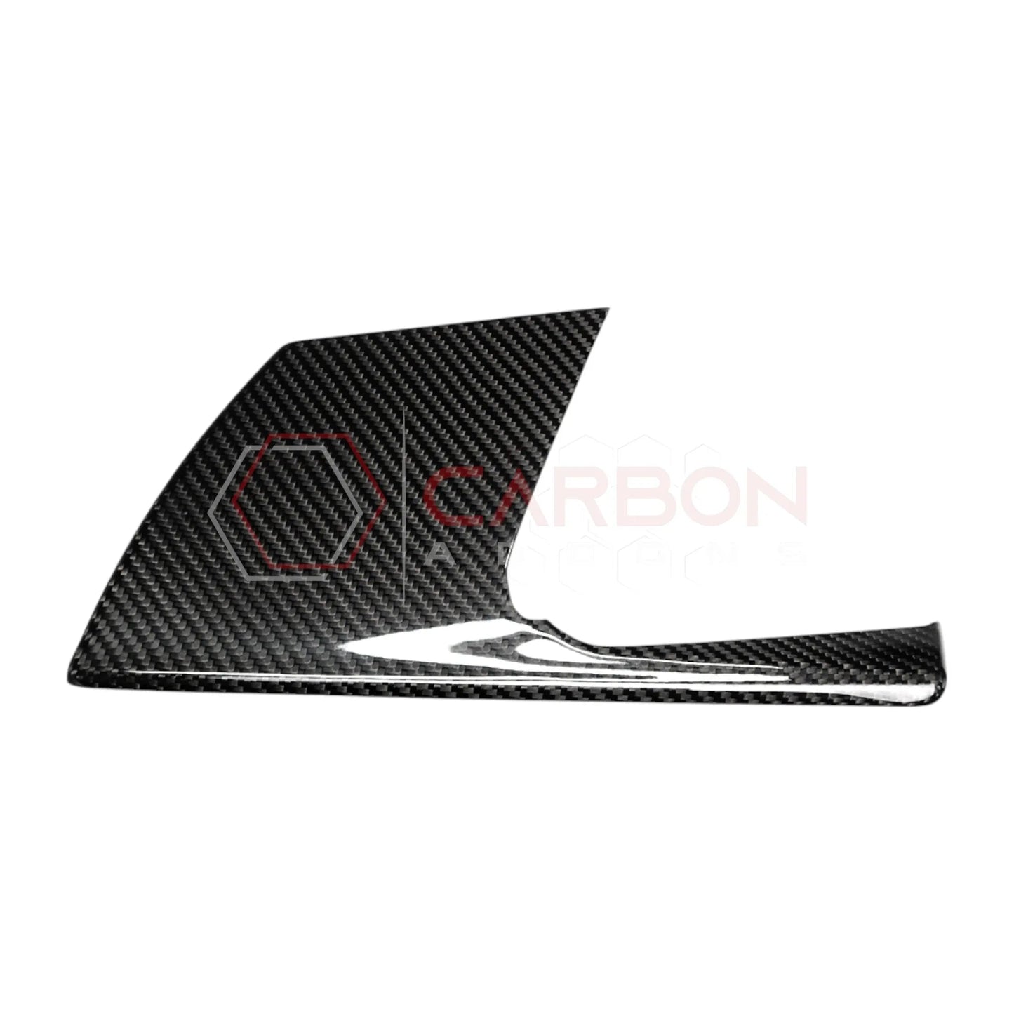 C8 Corvette Real Carbon Fiber Driver Side Dashboard Trim Cover | Interior Overlay (2020–2025)
