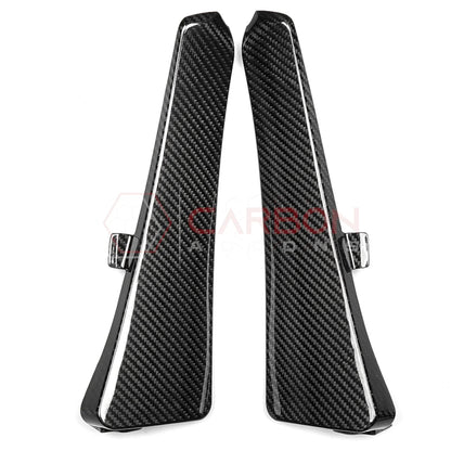 C8 Corvette Z06 & E-Ray 2022-20256 Extended Splash Guards | 4pcs Real Carbon Fiber Mud Flaps Set