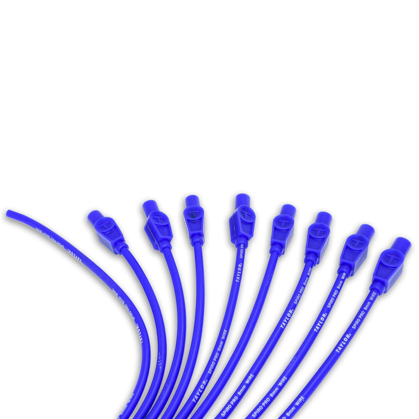 Taylor Cable 8mm Spiro-Pro univ 8 cyl 180 blue 73655