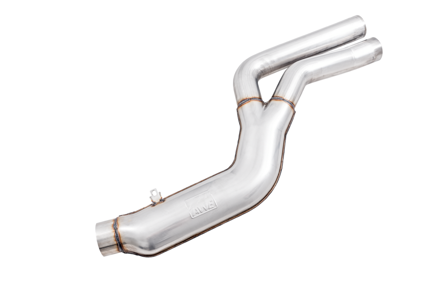 AWE Tuning Resonated Touring Edition Exhaust for A90 Supra - 5" Chrome Silver Tips 3015-32118