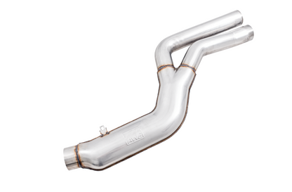 AWE Tuning Resonated Touring Edition Exhaust for A90 Supra - 5" Chrome Silver Tips 3015-32118