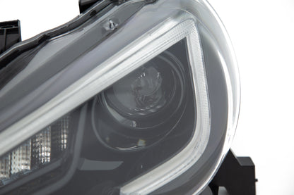 OLM Sequential Style Headlights w/ 6000k HID - 13+ FT86 / BRZ