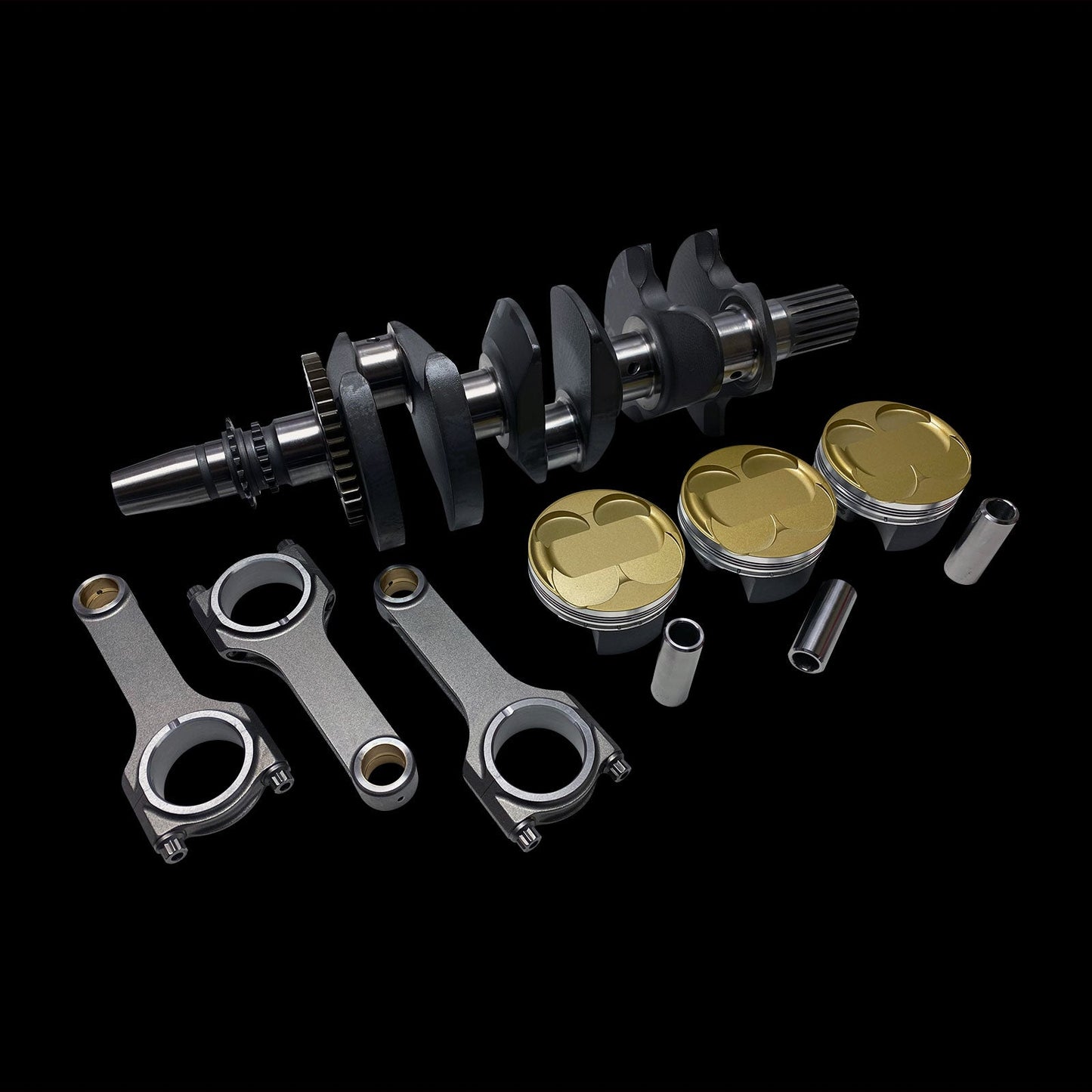 Brian Crower BC0954 - YAMAHA YXZ/SIDEWINDER (16-up) STOCK STROKE KIT w/BC PRO625+ RODS, SHELF PISTONS w/ALL HARDWARE