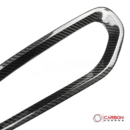 2019+ Ram 1500 (All Trims) Carbon Fiber Fog Light Frame Covers