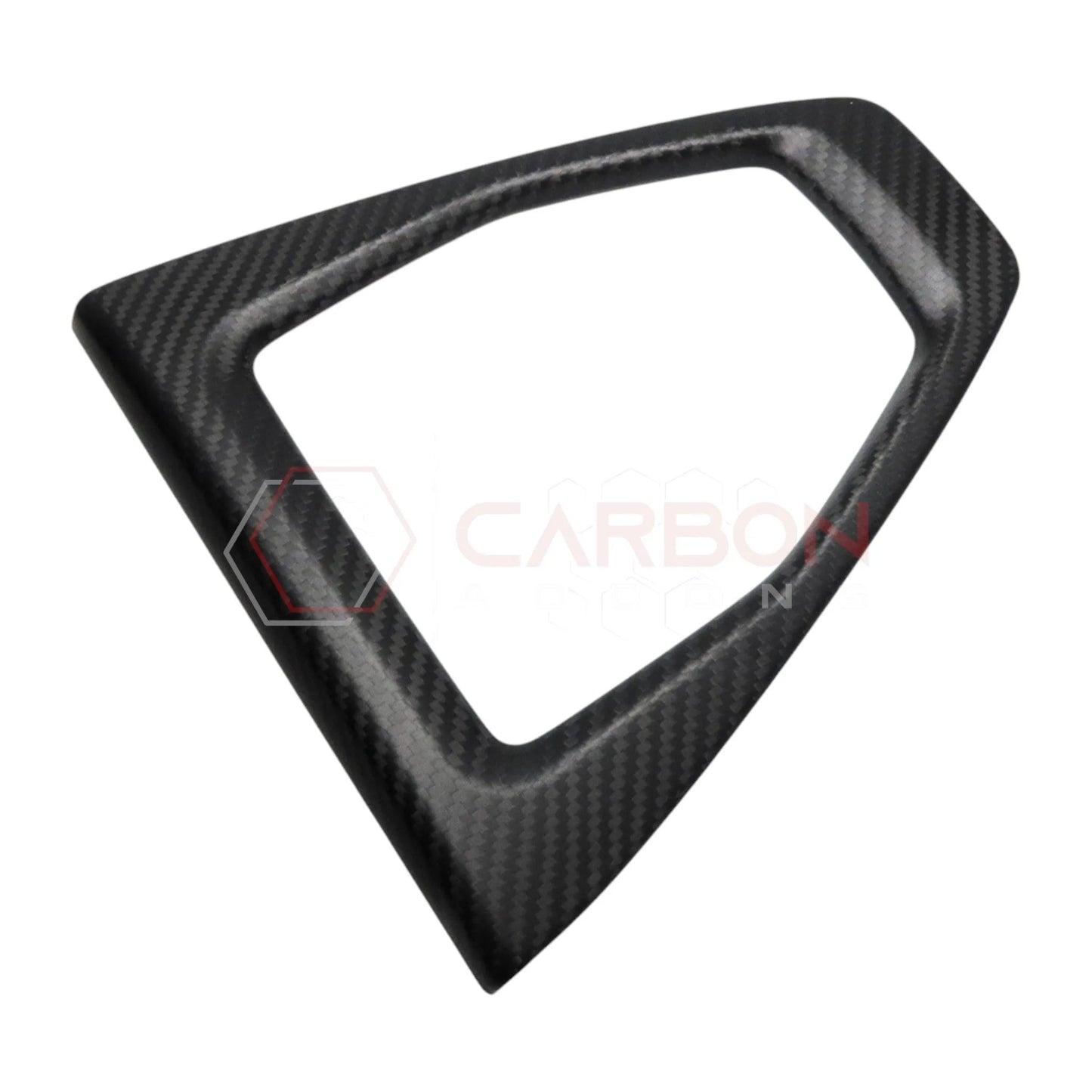 Real Carbon Fiber Gear Shifter Trim Cover for 2024+ Ford Mustang