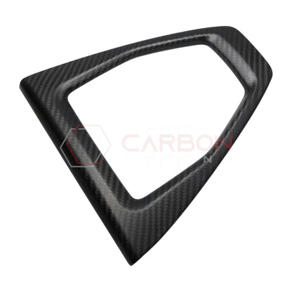 Real Carbon Fiber Gear Shifter Trim Cover for 2024+ Ford Mustang