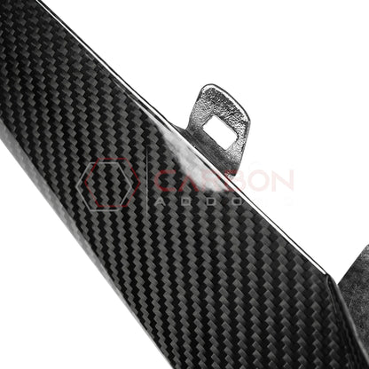 C8 Corvette Z06 Real Carbon Fiber Front Bumper Grille Trims | Cover or Direct Replacement (2023+)