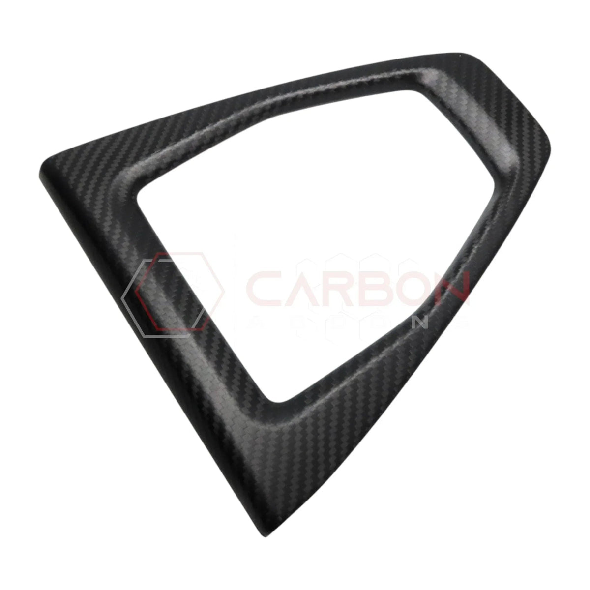 Real Carbon Fiber Gear Shifter Trim Cover for 2024+ Ford Mustang