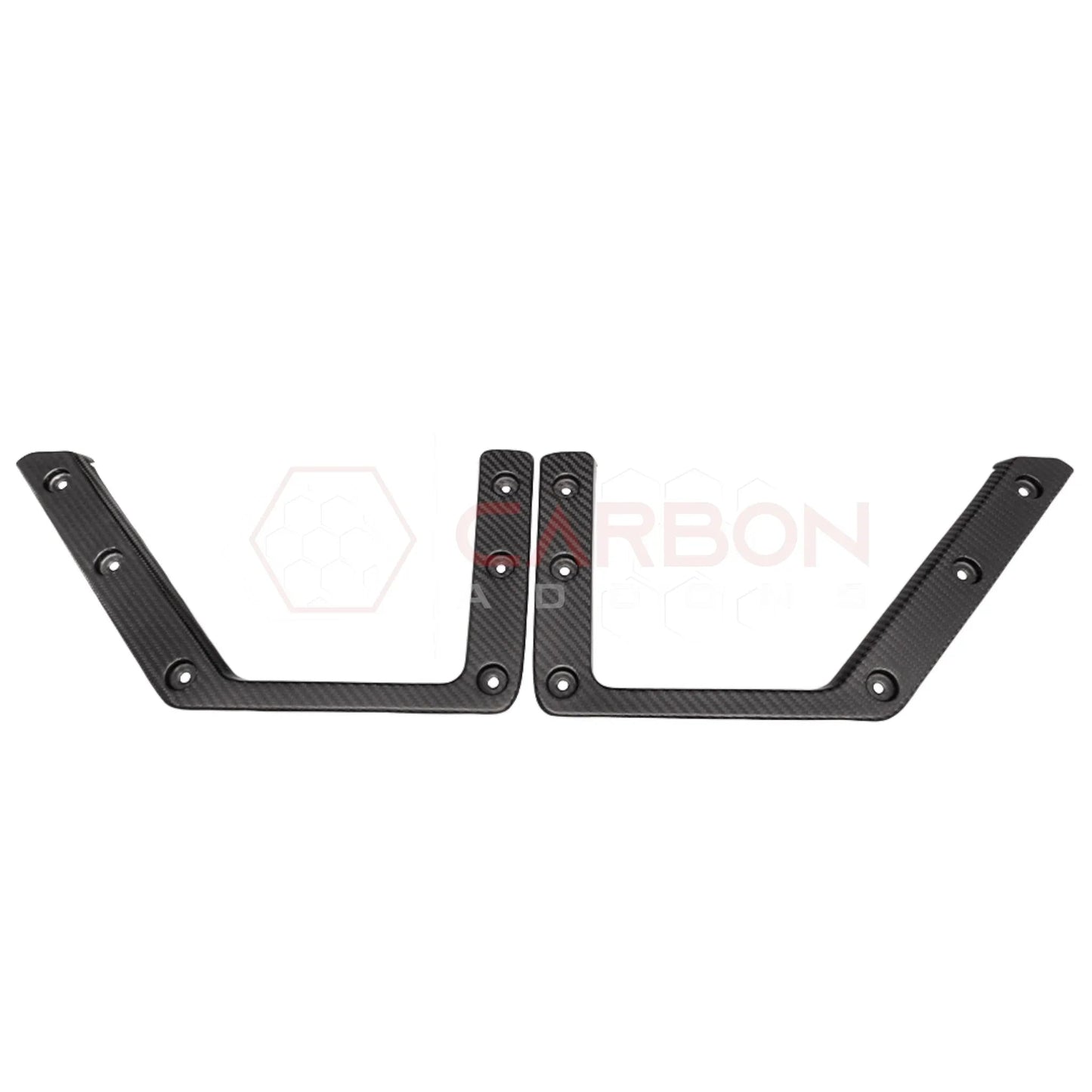 Real Carbon Fiber Front Door Storage Pocket Net  Frame For 2021–2025 Ford Bronco | Direct Replacement