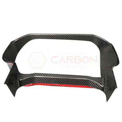 Real Carbon Fiber Gauge Cluster Dash Trim Cover For 2021+ Bronco