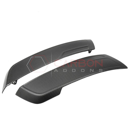 Real Carbon Fiber Rear Wheel Fender Flare Trim Insert For 2021–2024 Ford Bronco Raptor