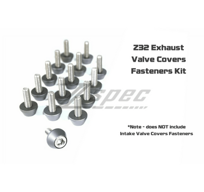 ZSPEC Exhaust Valve Covers Fastener Kit for '90-99 Nissan Z32 300zx, Stainless/Billlet