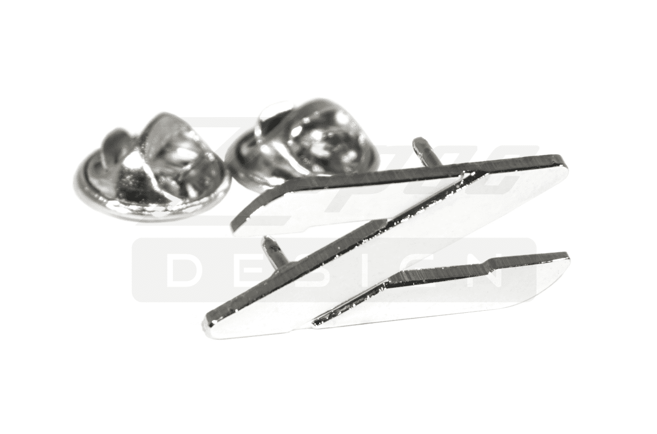 ZSPEC Nissan Z32 300zx Z-Style Lapel / Hat Pin, Chrome