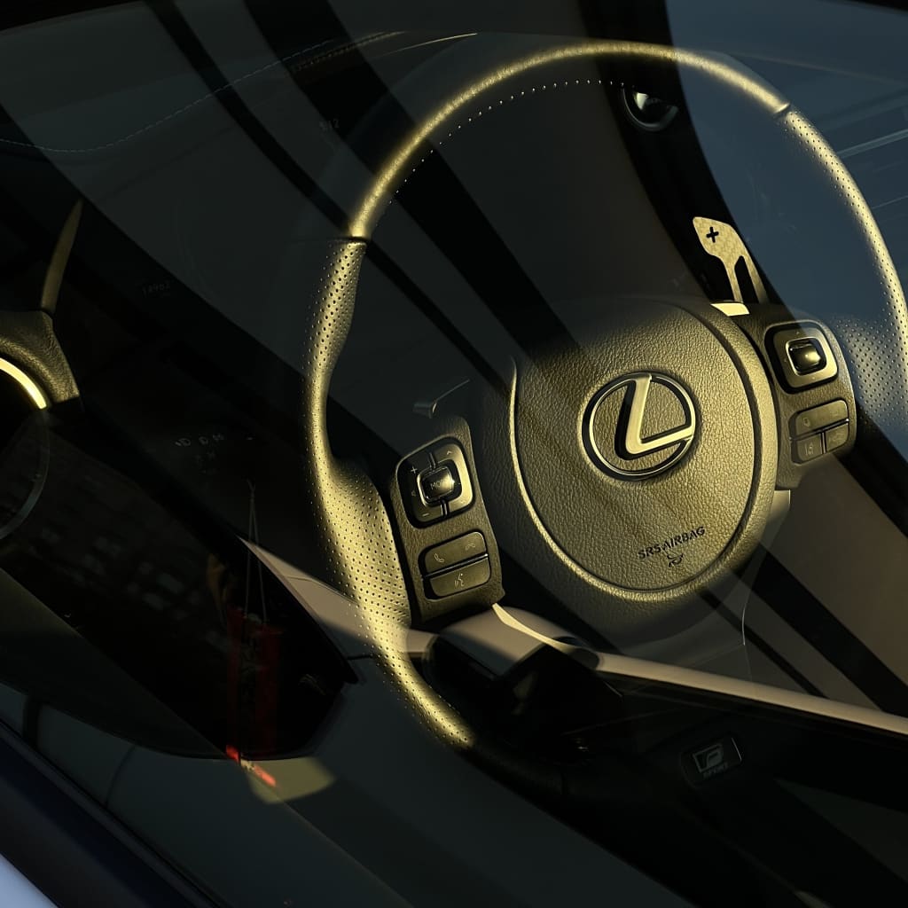 Zen Series™ Carbon Fiber Magnetic Paddle Shifters for 2014-2025 Lexus IS/RC/GS