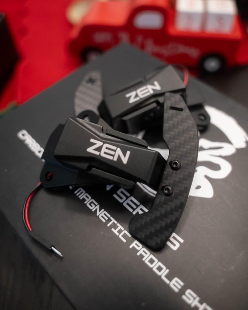 Zen Series™ Carbon Fiber Magnetic Paddle Shifters for 2014-2025 Lexus IS/RC/GS