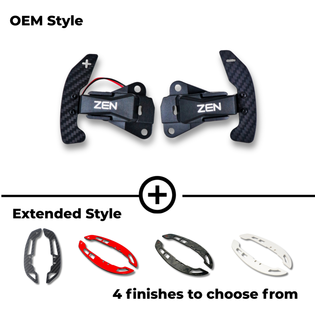 Zen Series™ Carbon Fiber Magnetic Paddle Shifters for 2014-2025 Lexus IS/RC/GS