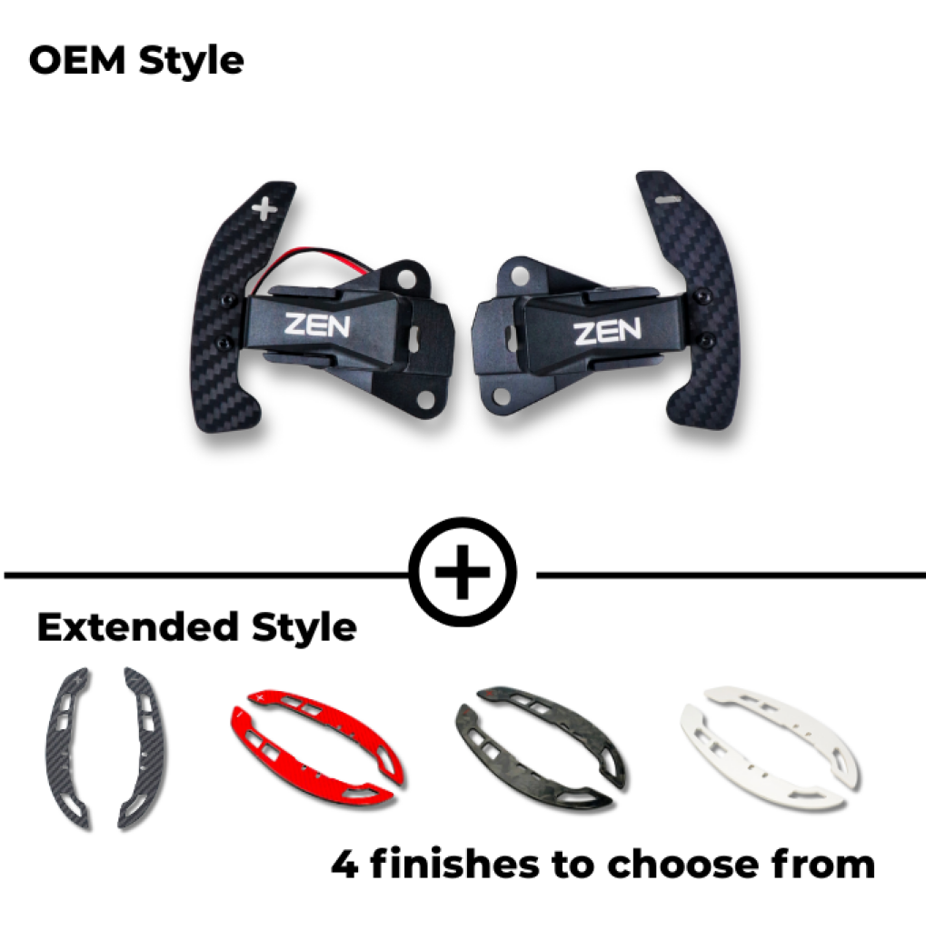Zen Series™ Carbon Fiber Magnetic Paddle Shifters for 2017+ Subaru BRZ/Toyota 86/GR86