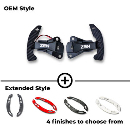 Zen Series™ Carbon Fiber Magnetic Paddle Shifters for 2017+ Subaru BRZ/Toyota 86/GR86