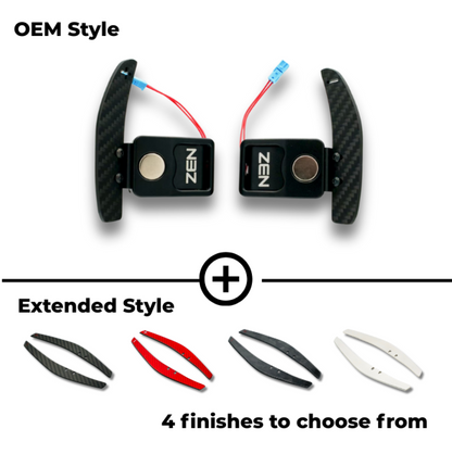 Zen Series™ Carbon Fiber Magnetic Paddle Shifters for A90 MK5 Toyota Supra