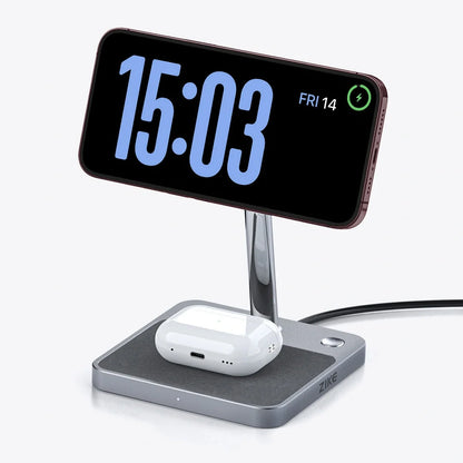 ZIKE Z557 2-in-1 MagSafe Wireless Charger
