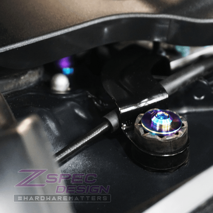 ZSPEC Stage-2 Dress Up Bolts® Fastener Kit for '14-19 BMW 435i F32 3.0T, Titanium