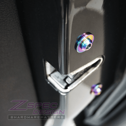 ZSPEC Stage-2 Dress Up Bolts® Fastener Kit for '14-19 BMW 435i F32 3.0T, Titanium