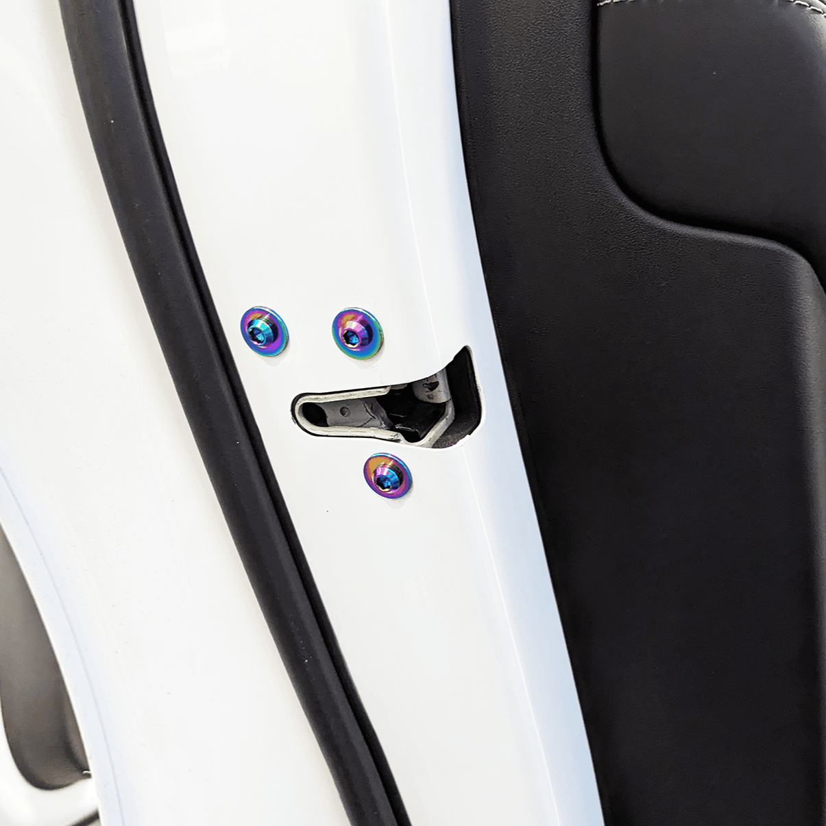 ZSPEC Door-Jams Fastener Kit, Strikers & Latches, for Tesla Model 3 & Y, Grade-5 Titanium