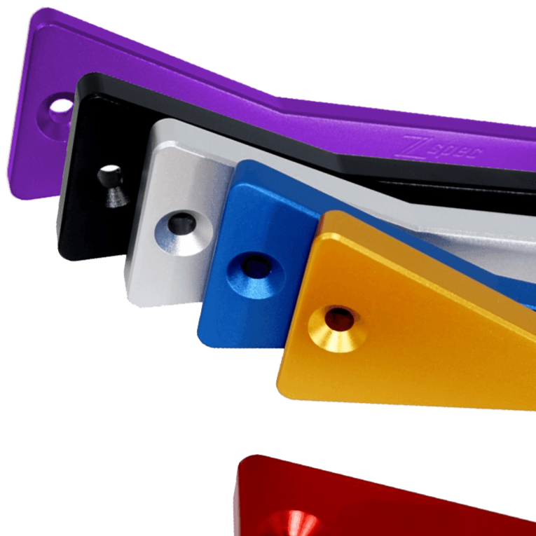 ZSPEC Battery Hold Down/Bracket, Billet Bracket w/ Stainless Hardware