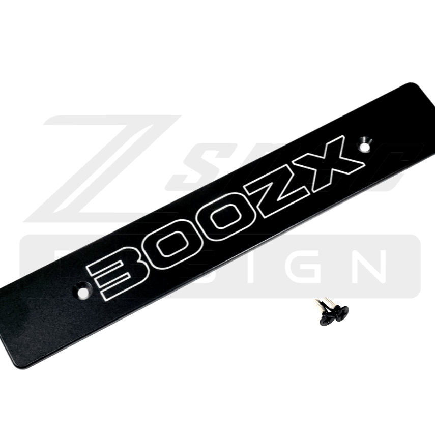 ZSPEC Front Bumper Plate for the JSPEC '90-99 Nissan Z32 300zx Fascia, Powder-Coated Billet