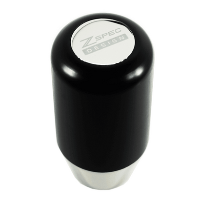 ZSPEC Shift Knob, M10-1.5, Delrin & Stainless, 5-Speed Shift Pattern Coin