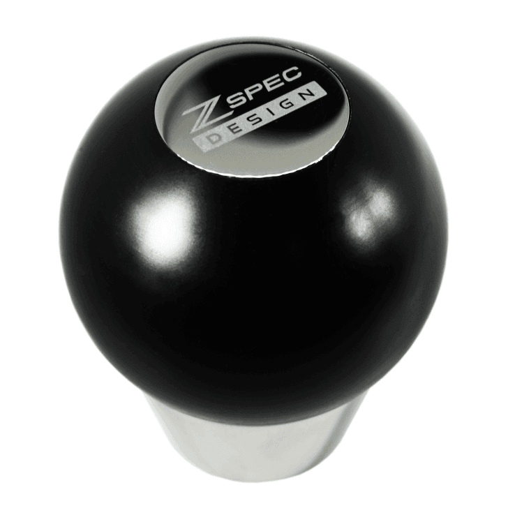 ZSPEC Shift Knob, M8-1.25, Delrin & Stainless, 6-Speed Shift Pattern Coin