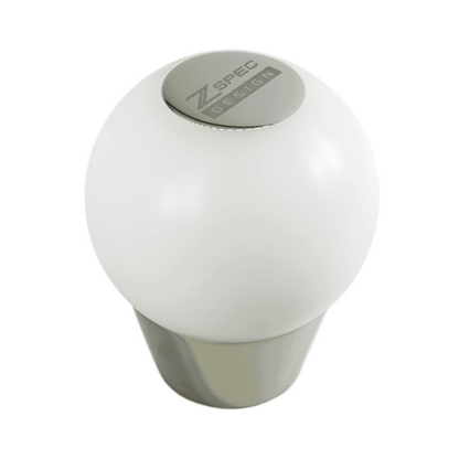 ZSPEC Shift Knob, M10-1.5, Delrin & Stainless, 6-Speed Shift Pattern Coin