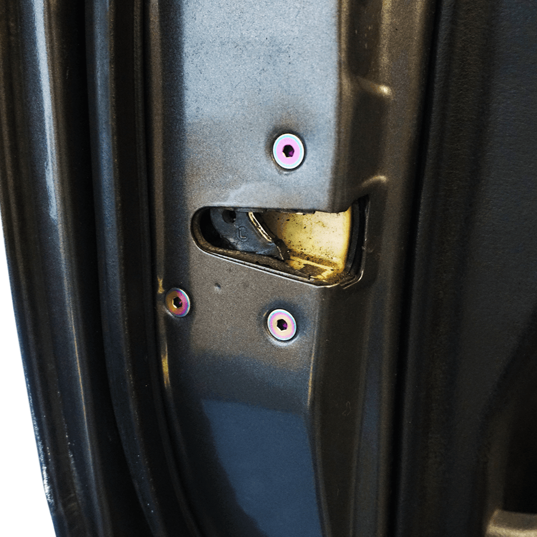 ZSPEC Dress Up Bolts® Fastener Kit, Door Jams Area for Nissan 240SX S13 (& Silvia), Titanium