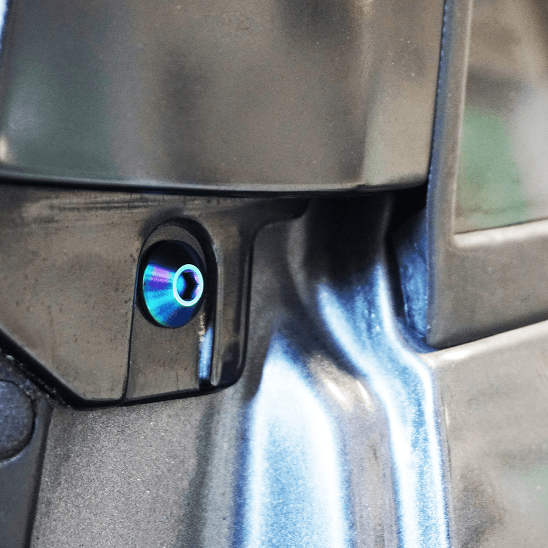 ZSPEC Dress Up Bolts® Fastener Kit, Door Jams Area for Nissan 240SX S13 (& Silvia), Titanium