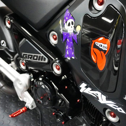 ZSPEC Dress-Up Bolts® Hardware Kit for the 2021+ Honda Grom Platform, Titanium