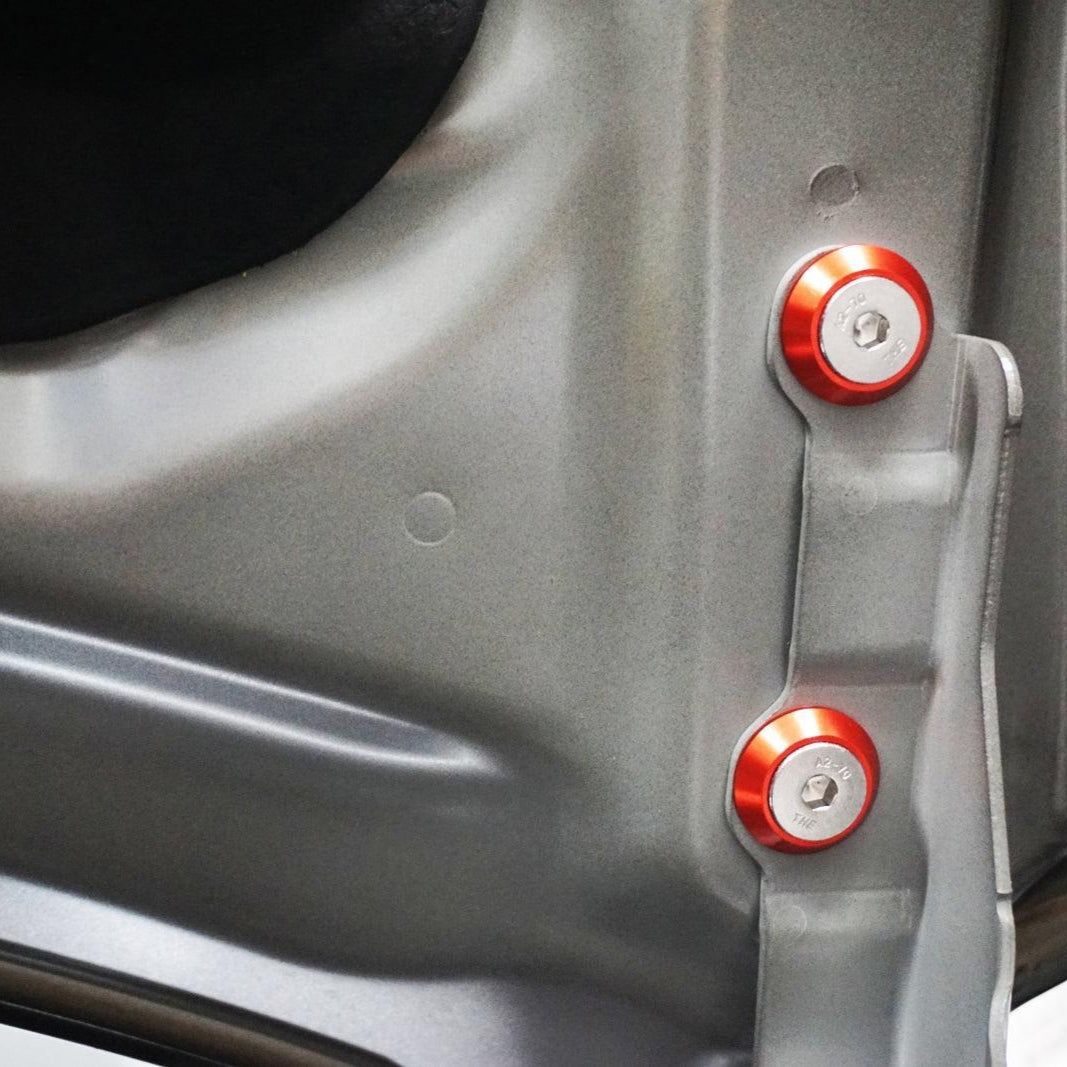 ZSPEC Stage-3 Dress Up Bolts® Fastener Kit for '23+ Mitsubishi Mirage, Stainless & Billet