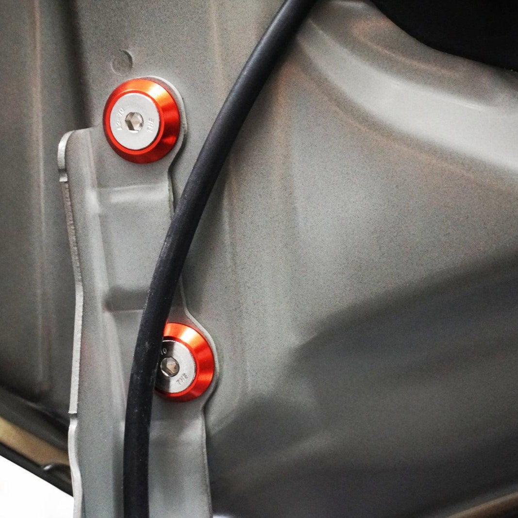 ZSPEC Stage-3 Dress Up Bolts® Fastener Kit for '23+ Mitsubishi Mirage, Stainless & Billet