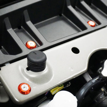 ZSPEC Stage-3 Dress Up Bolts® Fastener Kit for '23+ Mitsubishi Mirage, Stainless & Billet