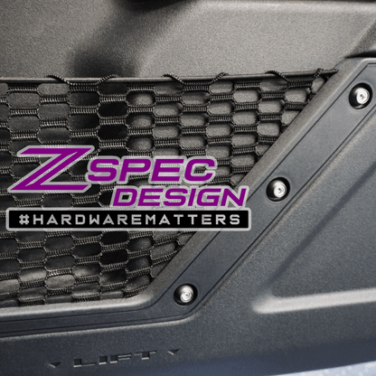 ZSPEC Interior Dress Up Bolts® Fastener Kit for '21+ Ford Bronco 2.7L, Stainless-Billet