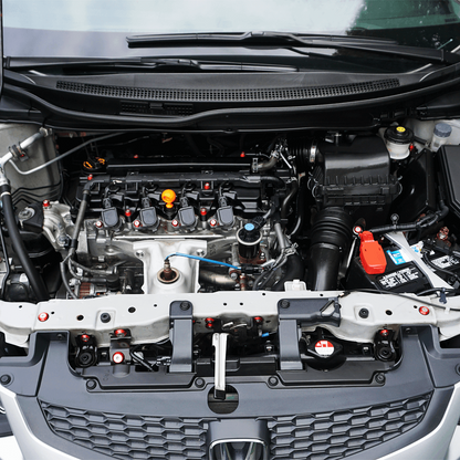 ZSPEC Stage-3 Dress Up Bolts® Fastener Kit for '12-15 Honda Civic 1.8L, Stainless & Billet