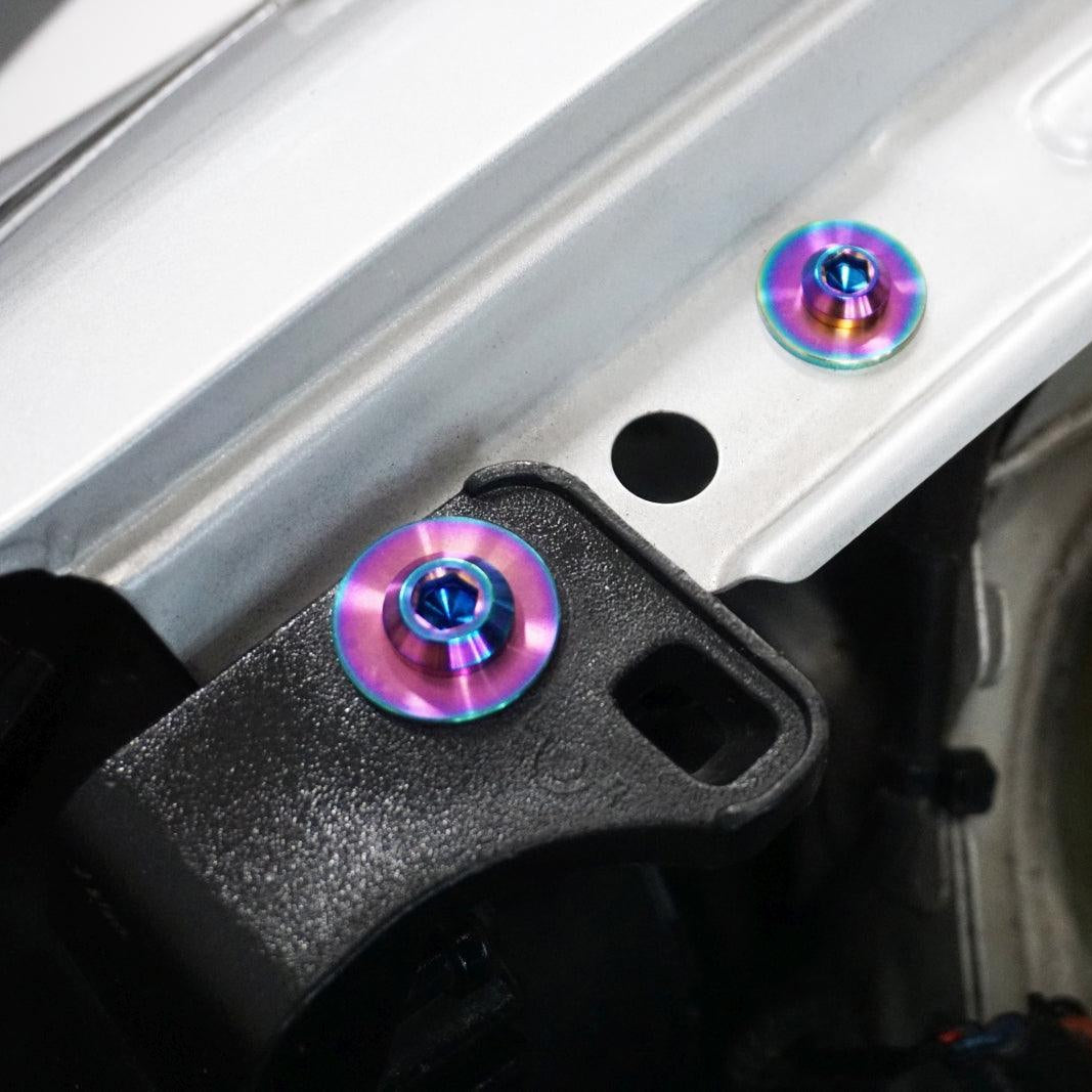 ZSPEC Stage-2 Dress Up Bolts® Fastener Kit for '17-18 Hyundai Elantra, Titanium