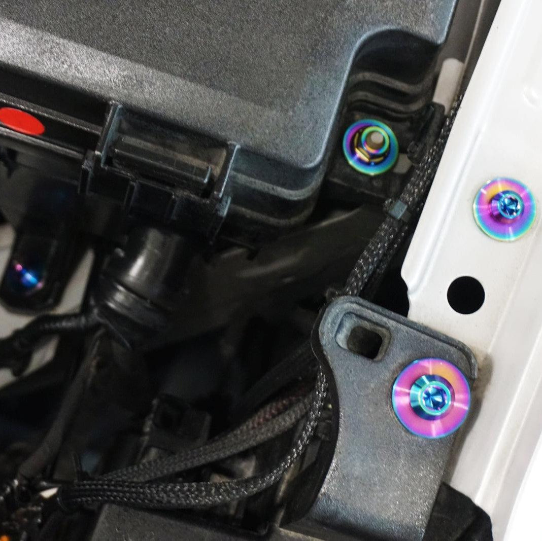 ZSPEC Stage-3 Dress Up Bolts® Fastener Kit for '17-18 Hyundai Elantra, Titanium