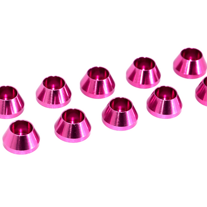 ZSPEC M3 Angled Cup Finish Washers for SHSC Socket-Cap Fasteners, 10-Pack