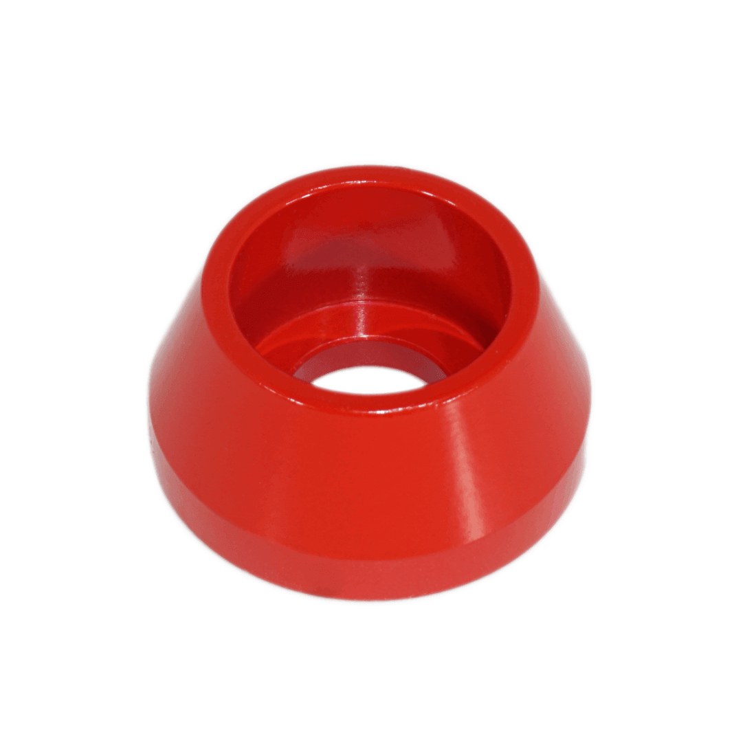 ZSPEC M10 Billet Angled Cup Finish Washers for SHSC Socket-Cap Fasteners, Billet, 10-Pack