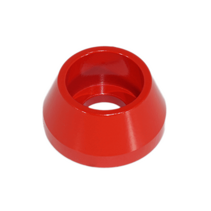 ZSPEC M5 Billet Angled Cup Finish Washers for SHSC Socket-Cap Fasteners, Billet, 10-Pack