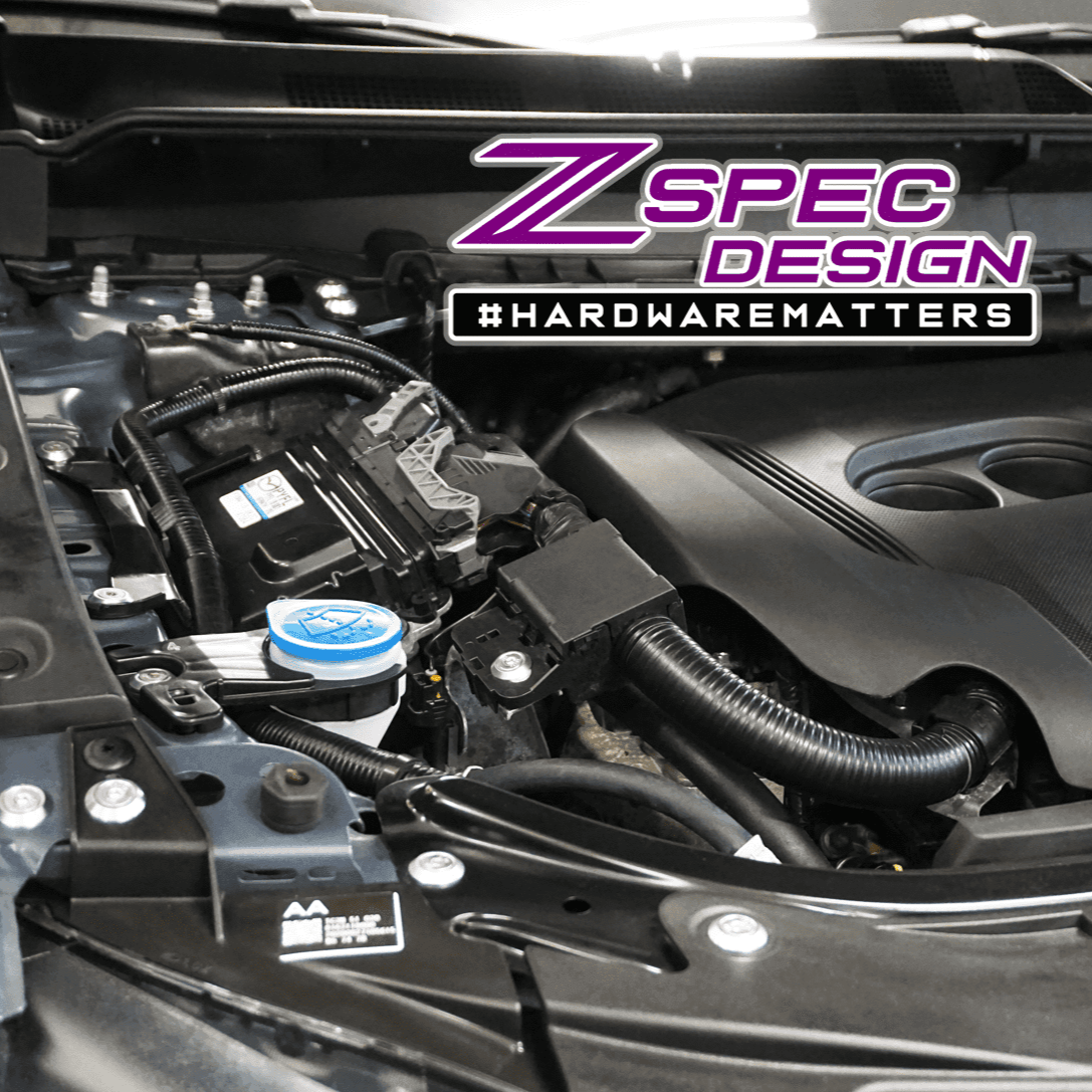 ZSPEC Stage-2 Dress Up Bolts® Fastener Kit for '17-23 Mazda CX-5, Stainless & Billet