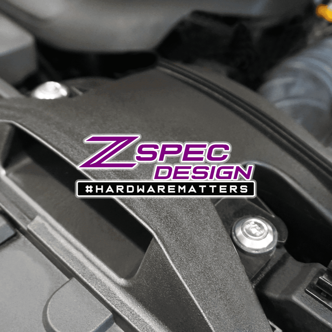 ZSPEC Stage-2 Dress Up Bolts® Fastener Kit for '16-23 Mazda CX-9, Stainless & Billet